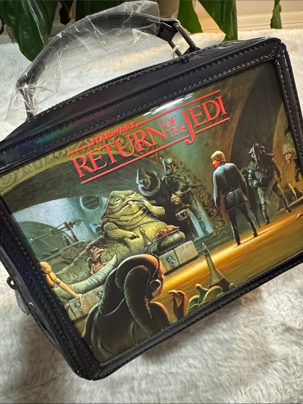 Loungefly Star Wars "Return Of The Jedi" Crossbody Bag/Lunchbox - Picture 2 of 13